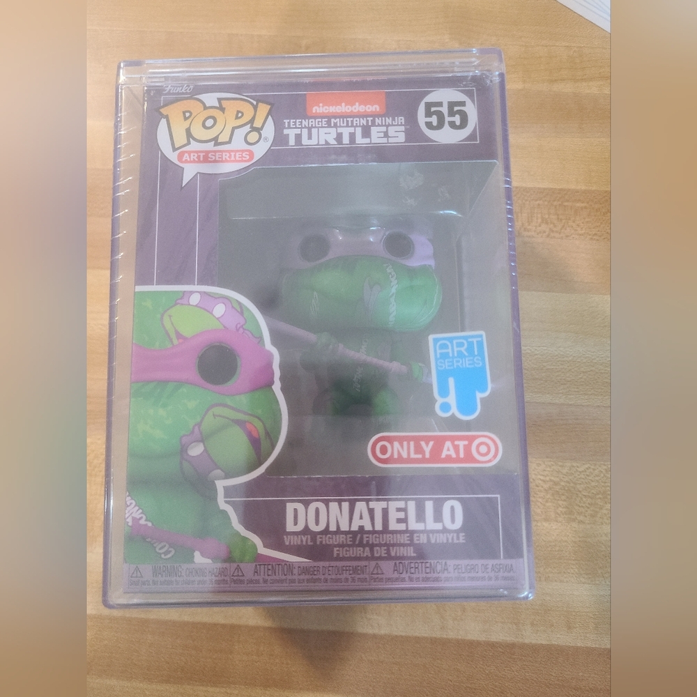 Funko Pop Art Series Donatello - Green and Purple